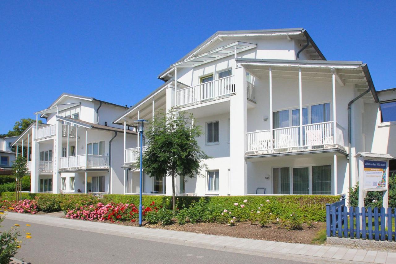 Balkon, Gratis Nutzung Vom Ahoi Erlebnisbad Und Sauna In Sellin - Villa Karola Fewo 09 غورين المظهر الخارجي الصورة